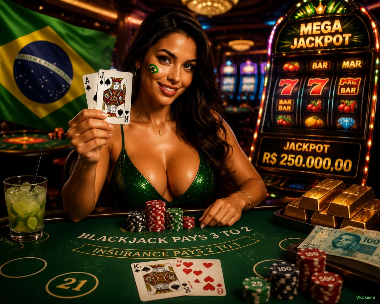 Cassino ao Vivo Okokmma - Dealers Brasileiros Profissionais